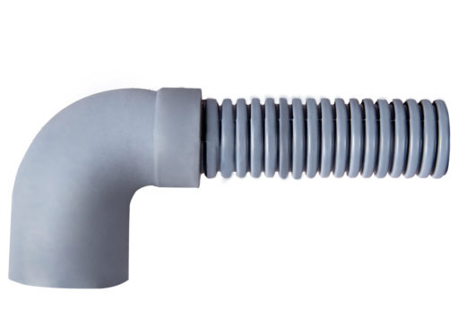 Salida de Maquina de lavar Curvo 28mm