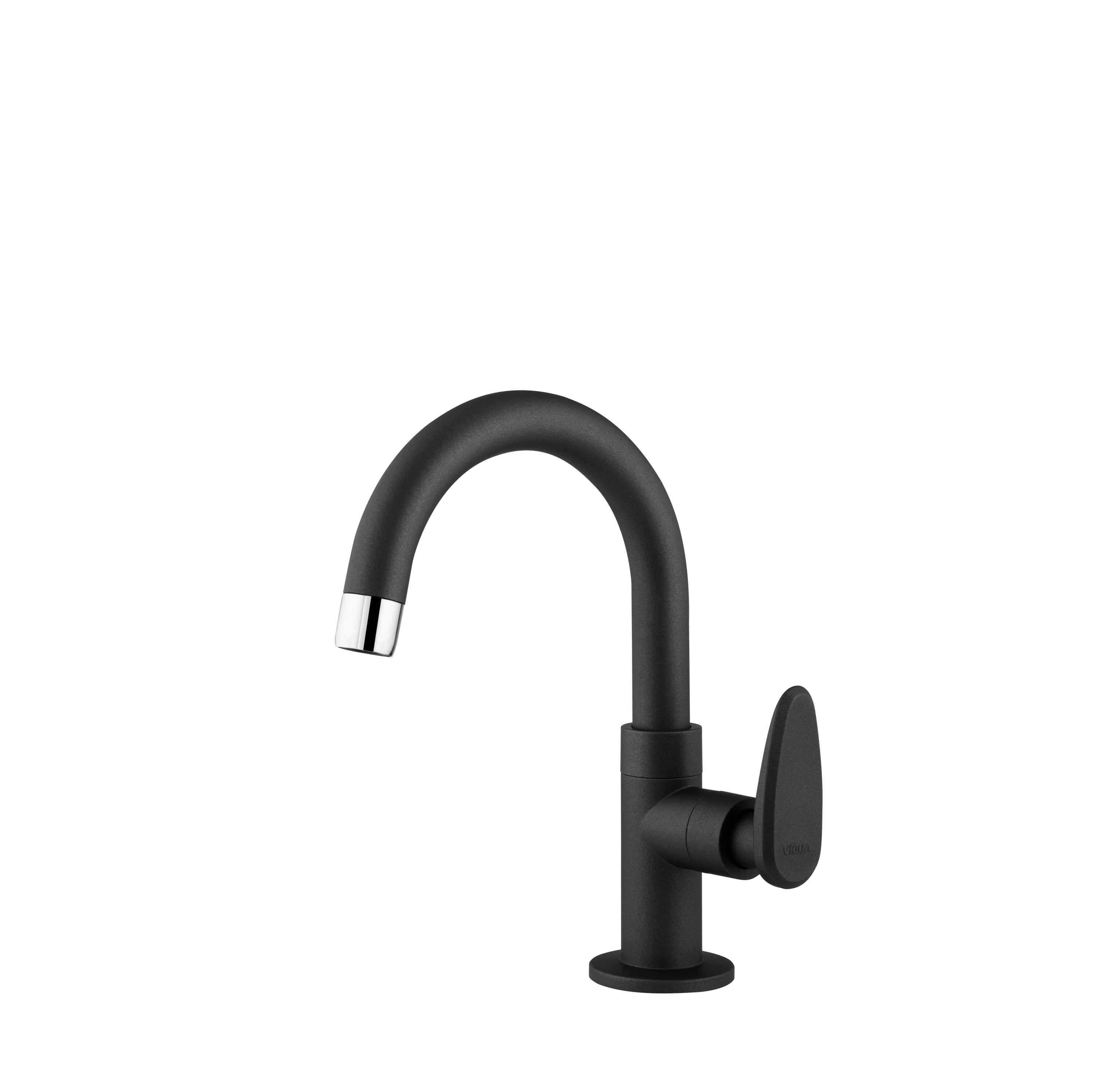 Grifo Allure Decore Pico Móvil para Lavamano - Negro